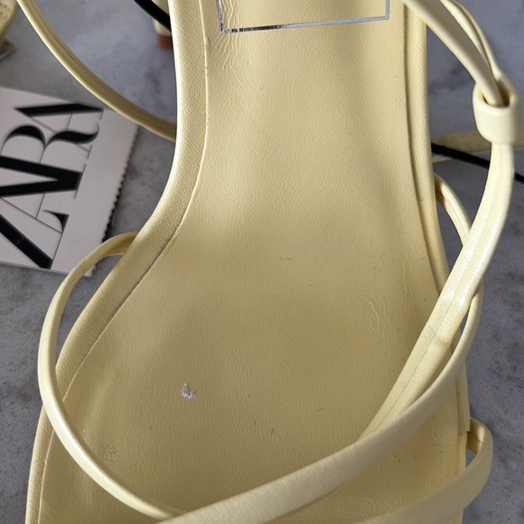 Zara yellow heels - Picture 3 of 8